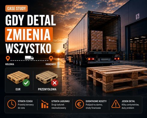 Gdy detal na załadunku zmienia wszystko — case study z trasy Kolonia–Hanower